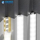 Angle de perfil d'alumini LED
